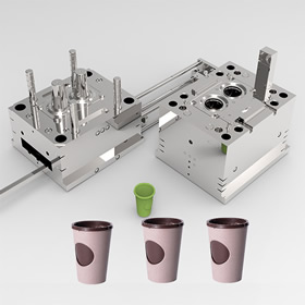 Plastic cup mold